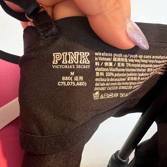 Victoria's Secret Black Wireless Bra - Picture 2 of 5